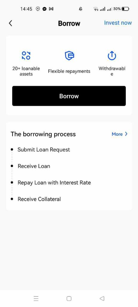 منصة okx | اقترض اموال قابلة للسحب "خاصية loan "